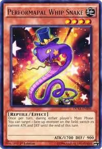 Performapal Whip Snake (DUEA-EN006), Duelist Alliance — Yu-Gi-Oh! card price