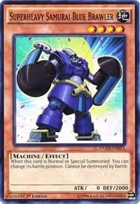 Superheavy Samurai Blue Brawler (DUEA-EN011), Duelist Alliance — Yu-Gi-Oh! card price