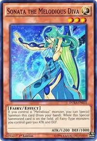 Sonata the Melodious Diva (DUEA-EN015), Duelist Alliance — Yu-Gi-Oh! card price