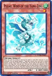 Pulao, Wind of the Yang Zing (DUEA-EN031), Duelist Alliance — Yu-Gi-Oh! card price