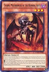 Scarm, Malebranche of the Burning Abyss (DUEA-EN082), Duelist Alliance — Yu-Gi-Oh! card price