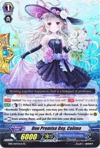 Duo Promise Day, Colima (Black) (EB10/007EN-B), EB10 - Divas Duet — Vanguard card price