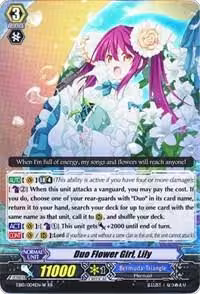 Duo Flower Girl, Lily (White) (EB10/004EN-W), EB10 - Divas Duet — Vanguard card price