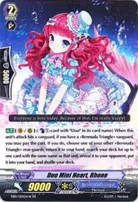 Duo Mini Heart, Rhone (White) (EB10/005EN-W), EB10 - Divas Duet — Vanguard card price