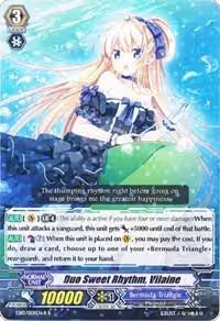 Duo Sweet Rhythm, Vilaine (Black) (EB10/009EN-B), EB10 - Divas Duet — Vanguard card price