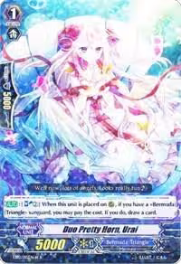 Duo Pretty Horn, Ural (White) (EB10/015EN-W), EB10 - Divas Duet — Vanguard card price
