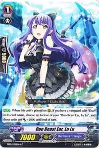 Duo Beast Ear, Lu Lu (Black) (EB10/024EN-B), EB10 - Divas Duet — Vanguard card price