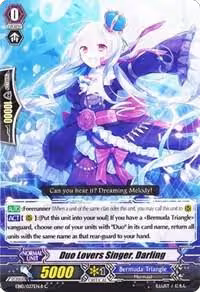 Duo Lovers Singer, Darling (Black) (EB10/027EN-B), EB10 - Divas Duet — Vanguard card price