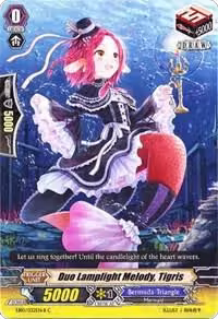 Duo Lamplight Melody, Tigris (Black) (EB10/032EN-B), EB10 - Divas Duet — Vanguard card price