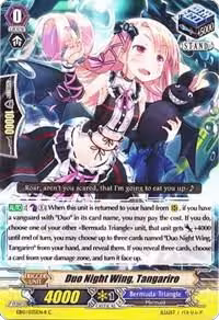 Duo Night Wing, Tangariro (Black) (EB10/035EN-B), EB10 - Divas Duet — Vanguard card price