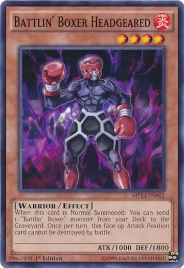 Battlin' Boxer Headgeared (MP14-EN002), 2014 Mega-Tins Mega Pack — Yu-Gi-Oh! card price