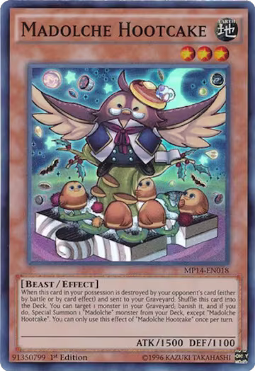 Madolche Hootcake (MP14-EN018), 2014 Mega-Tins Mega Pack — Yu-Gi-Oh! card price