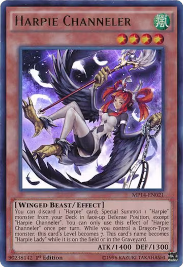 Harpie Channeler (MP14-EN021), 2014 Mega-Tins Mega Pack — Yu-Gi-Oh! card price