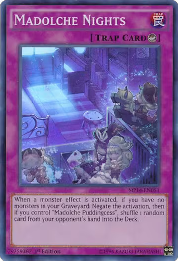 Madolche Nights (MP14-EN051), 2014 Mega-Tins Mega Pack — Yu-Gi-Oh! card price