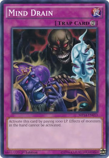 Mind Drain (MP14-EN053), 2014 Mega-Tins Mega Pack — Yu-Gi-Oh! card price