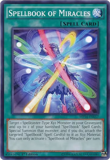 Spellbook of Miracles (MP14-EN057), 2014 Mega-Tins Mega Pack — Yu-Gi-Oh! card price
