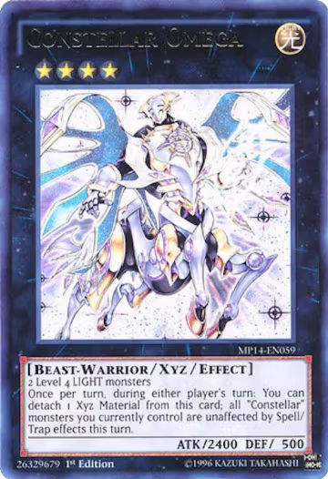 Constellar Omega (MP14-EN059), 2014 Mega-Tins Mega Pack — Yu-Gi-Oh! card price