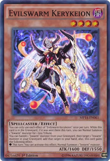 Evilswarm Kerykeion (MP14-EN061), 2014 Mega-Tins Mega Pack — Yu-Gi-Oh! card price