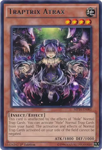Traptrix Atrax (MP14-EN085), 2014 Mega-Tins Mega Pack — Yu-Gi-Oh! card price