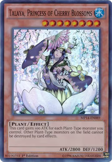 Talaya, Princess of Cherry Blossoms (MP14-EN089), 2014 Mega-Tins Mega Pack — Yu-Gi-Oh! card price