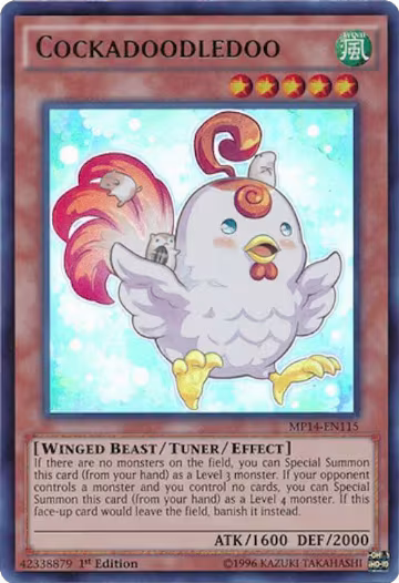 Cockadoodledoo (MP14-EN115), 2014 Mega-Tins Mega Pack — Yu-Gi-Oh! card price