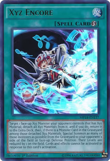 Xyz Encore (MP14-EN117), 2014 Mega-Tins Mega Pack — Yu-Gi-Oh! card price