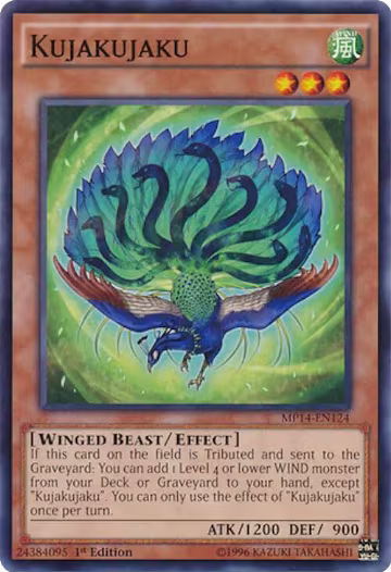 Kujakujaku (MP14-EN124), 2014 Mega-Tins Mega Pack — Yu-Gi-Oh! card price