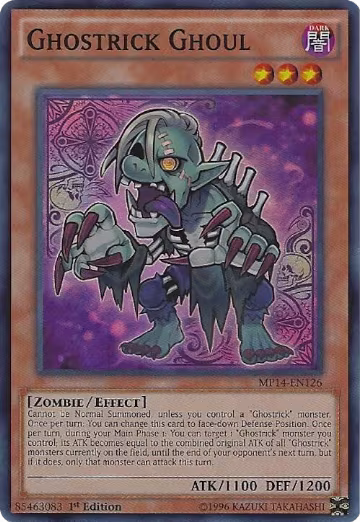 Ghostrick Ghoul (MP14-EN126), 2014 Mega-Tins Mega Pack — Yu-Gi-Oh! card price
