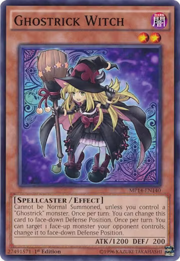 Ghostrick Witch (MP14-EN140), 2014 Mega-Tins Mega Pack — Yu-Gi-Oh! card price