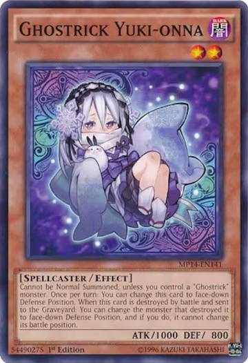 Ghostrick Yuki-onna (MP14-EN141), 2014 Mega-Tins Mega Pack — Yu-Gi-Oh! card price
