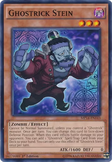 Ghostrick Stein (MP14-EN143), 2014 Mega-Tins Mega Pack — Yu-Gi-Oh! card price