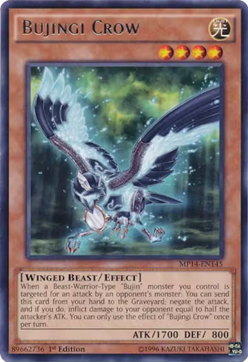 Bujingi Crow (MP14-EN145), 2014 Mega-Tins Mega Pack — Yu-Gi-Oh! card price