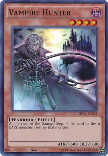 Vampire Hunter (MP14-EN155), 2014 Mega-Tins Mega Pack — Yu-Gi-Oh! card price