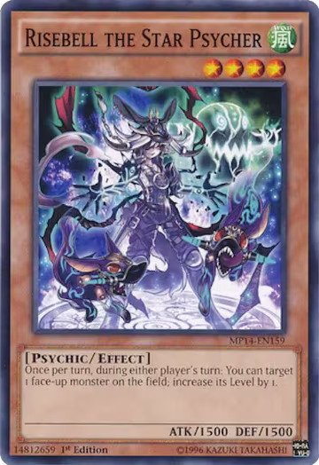 Risebell the Star Psycher (MP14-EN159), 2014 Mega-Tins Mega Pack — Yu-Gi-Oh! card price