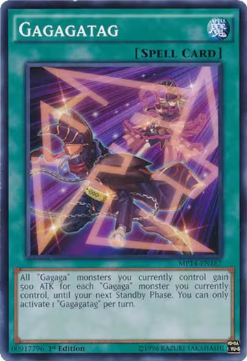 Gagagatag (MP14-EN167), 2014 Mega-Tins Mega Pack — Yu-Gi-Oh! card price
