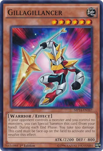 Gillagillancer (MP14-EN187), 2014 Mega-Tins Mega Pack — Yu-Gi-Oh! card price