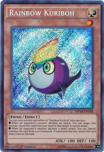 Rainbow Kuriboh (MP14-EN188), 2014 Mega-Tins Mega Pack — Yu-Gi-Oh! card price