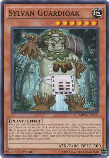 Sylvan Guardioak (MP14-EN200), 2014 Mega-Tins Mega Pack — Yu-Gi-Oh! card price