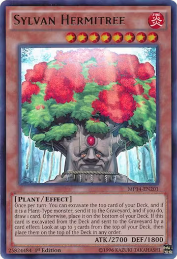 Sylvan Hermitree (MP14-EN201), 2014 Mega-Tins Mega Pack — Yu-Gi-Oh! card price