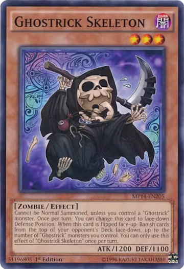 Ghostrick Skeleton (MP14-EN205), 2014 Mega-Tins Mega Pack — Yu-Gi-Oh! card price