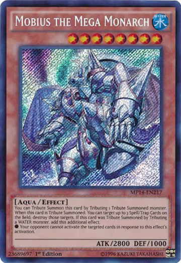Mobius the Mega Monarch (MP14-EN217), 2014 Mega-Tins Mega Pack — Yu-Gi-Oh! card price