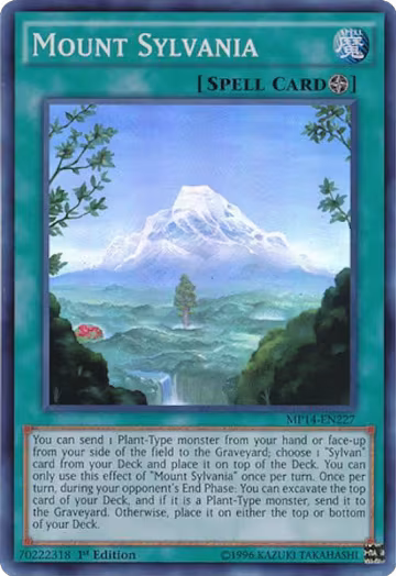 Mount Sylvania (MP14-EN227), 2014 Mega-Tins Mega Pack — Yu-Gi-Oh! card price