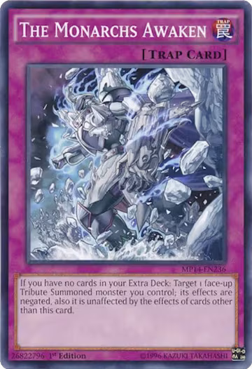 The Monarchs Awaken (MP14-EN236), 2014 Mega-Tins Mega Pack — Yu-Gi-Oh! card price