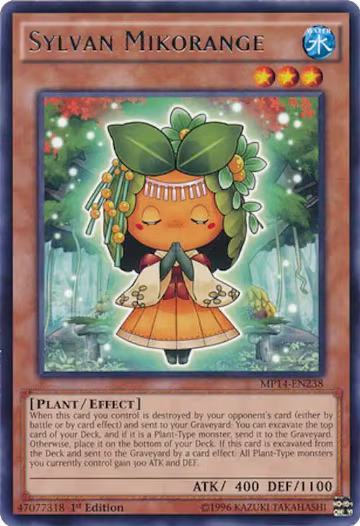 Sylvan Mikorange (MP14-EN238), 2014 Mega-Tins Mega Pack — Yu-Gi-Oh! card price