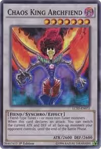 Chaos King Archfiend (LC5D-EN072), Legendary Collection 5D's — Yu-Gi-Oh! card price