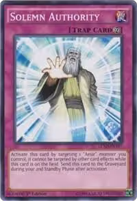 Solemn Authority (LC5D-EN197), Legendary Collection 5D's — Yu-Gi-Oh! card price