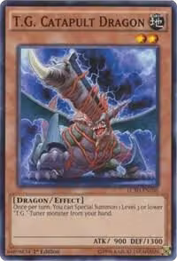 T.G. Catapult Dragon (LC5D-EN208), Legendary Collection 5D's — Yu-Gi-Oh! card price