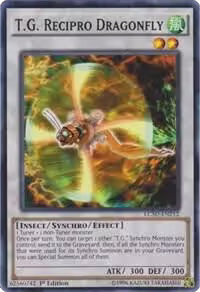 T.G. Recipro Dragonfly (LC5D-EN212), Legendary Collection 5D's — Yu-Gi-Oh! card price