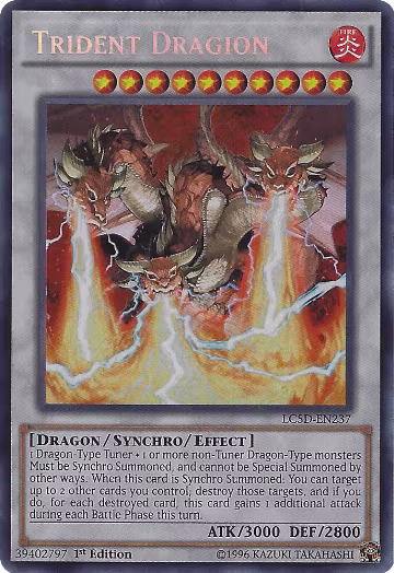 Trident Dragion (LC5D-EN237), Legendary Collection 5D's — Yu-Gi-Oh! card price