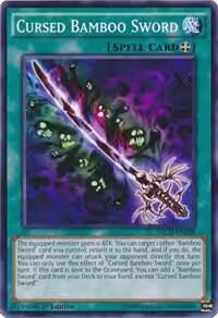 Cursed Bamboo Sword (NECH-EN068), The New Challengers — Yu-Gi-Oh! card price